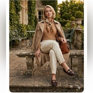 Stuart Weitzman Snake Embossed Leather Driving Loafers Gold Buckle Brown